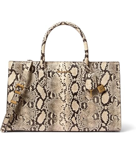 Michael Kors Cora Mini Pebbled Leather Shoulder Bag Black Gold